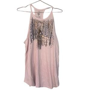 Billabong metallic detail tank size medium